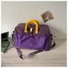 Bolsa de viagem de grande capacidade para viagens curtas para mulheres, bolsa de mão expansível leve, bolsa para esportes e fitness, bolsa de viagem, mala de bagagem portátil