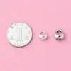 Colgante de Plata de Ley S925 Maciza Estilo Mismo que Xiaohongshu Colgante de Candado de Plata Accesorios de Plata para Pulsera Collar DIY Cuerda