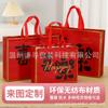 Bolsas de Tela No Tejida al por Mayor de Fábrica en Stock con Laminado para Tiendas de Ropa de Mujer, Bolsas de Compra para Textiles del Hogar, Bolsas Portátiles de Gran Capacidad para Ropa