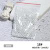 Nova joia de pérola semicírculo plano para unhas japonesas branco branco Joker adesivos de unha DIY atacado inteiro