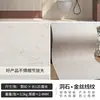 Revestimento de Azulejo de Pedra Macia Travertino Romano Painel Decorativo de Parede Externa Travertino Âmbar Imitação de Pedra Pele de Travertino Flexível de PU