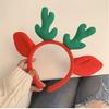 Diadema Linda de Astas Diadema de Celebrante de Internet Accesorios para el Cabello Estilo Coreano Lote para Lavar la Cara Sello para el Cabello Ajuste Máscara Cueva de Cabello de Felpa Tocado Navideño