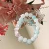 Pulsera Hecha a Mano para Chica Estilo Chino Nuevo Piedra Natural con Cuentas Antigua Lujo Ligero Nicho Delicada Zen Cuerda de Mano Avanzada
