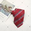 Corbata dk japonesa para hombre uniforme jk camisa a rayas uniforme escolar estudiante universitaria estilo universitario estilo coreano moda británica ins pelea de manos