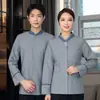 Ropa de Trabajo para Limpieza de Otoño e Invierno de Manga Larga para Limpiadores de Habitaciones de Hotel Tía de Limpieza Ropa de Limpieza Traje de Mujer