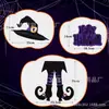 Colgante de Personaje de Madera de Halloween Transfronterizo Juego de 3 Piezas Decoración de Puerta Sala de Estar Dormitorio Decoración de Pared Fiesta de Halloween