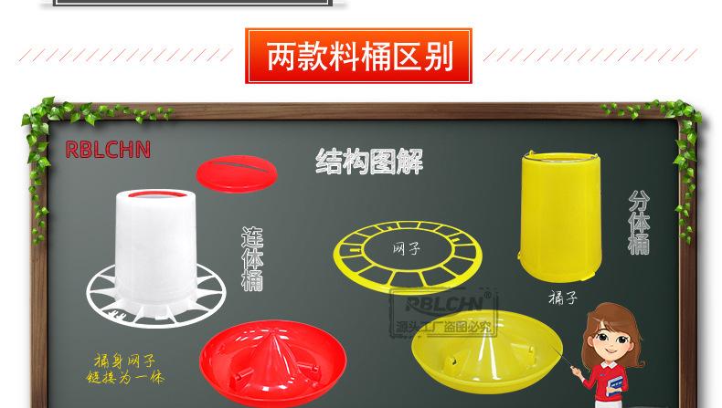 喂鸡用的料槽