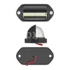 Ventas Directas de Fábrica Luz de Matrícula para Camión 6LED Luz Trasera para Coche Camión Coche de Pasajeros Remolque Luz Lateral 12-24V