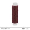 Fábrica Cabello Lacio Cosido a Mano Cuero Redondo Hilo Encerado 630Ddiy Hecho a Mano Cuero Hilo Encerado 50 m Hilo de Coser para Bolsa de Cuero