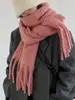 Bufanda de arcoíris para mujer, nueva colección otoño/invierno 2025, estilo de alta gama, crea una atmósfera elegante, cuadros de cachemira sintética, engrosada para abrigar, chal