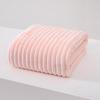 Touca de Banho Coral Velvet Candy Bar Secagem Rápida para Adultos Espessa Absorvente Sem Fiapos Cabelo Ondulado