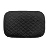 Almofada de apoio de braço central de carro preto clássico resistente ao desgaste caixa de apoio de braço almofada antiderrapante spot universal almofada de proteção interna de carro