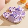 Pantuflas Genuinas Sanrio para Niños Pantuflas Lindas para el Hogar Dibujos Animados Suela Blanda Antideslizante Verano Pantuflas para Hombre