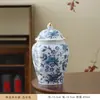 Bote de Cerámica para Té, Tarro Sellado para Guardar Té Verde, Té Negro, Pu'Er, Longjing, Tarro de Almacenamiento a Prueba de Humedad, Pieza Decorativa, a Prueba de Humedad y Hermético
