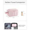 Amazon Nueva Bolsa de Cosméticos Bolsa de Tocador de Viaje Bolsa de Almacenamiento de Cosméticos Esponjosa Bolsa de Lavado Portátil para Viaje