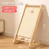 Placa de Arranhar Gato de Sisal, Madeira Maciça, Resistente ao Desgaste, Não Solta Fiapos, Placa Vertical para Arranhar Gato, Tapete de Arranhar Gato, Arranhador de Gato, Corda de Sisal, Brinquedo para Gato