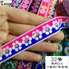 Pieza de falda Miao de encaje de 2 cm para minoría étnica A-Mao con accesorios de ropa, cinta decorativa DIY para ropa de muñeca de estilo étnico
