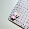 Lindo Gato de Disfraces Accesorios de Resina Pegamento Crema Pasador Cuerda para el Cabello Funda para Teléfono Móvil Taza de Agua para Coche Eléctrico Accesorios de Bricolaje