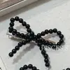 Horquilla Redonda Simple Coreana Nueva con Lazo Horquilla para Flequillo Accesorios para el Cabello para Niñas Estilo Ins Horquilla de Perlas