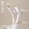 Calcetines de Algodón Puro Antibacterianos de 10A para Mujer, Posparto, Estilo Japonés, Calcetines hasta la Mitad de la Pantorrilla, Calcetines Deportivos, Blancos, Estilo Ins, Calcetines Largos Holgados