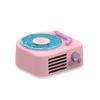 Popular Vinilo Ondulado Transfronterizo Retro Altavoz Bluetooth Inalámbrico de Audio Pequeño Subwoofer Tocadiscos Regalo de Cumpleaños