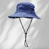 Sombrero de Vaquero Occidental Personalizado para Exteriores, Camping, Pesca, con Logo Bordado, Verano, Lavable, Protección Solar, Sombrero para el Sol