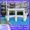 Deportes Divertidos para Formar Equipo Barrera Inflable Cancha de Red Inflable Blanca Espesa Fútbol de Personas Reales Actividades al Aire Libre
