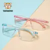 Novos Armações de Óculos para Meninos e Crianças, Armações Quadradas Estilo Natural Moderno, Óculos para Jovens, Armações Simples Personalizadas