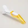 Promoção Imperdível Cor Transparente Clipe Jacaré Simples Cabeleireiro Forma Sem Costura Clipe de Posicionamento Clipe de Divisão Corte de Cabelo Franja Clipe Bico de Pato