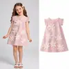 Vestido para Niñas 2026 Verano Nuevo Sin Mangas Ropa Infantil de Alta Gama Vestido de Princesa con Flor 3D para Niñas Mayores