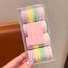Diadema para el pelo de niños no daña el pelo coleta alta banda de goma elástica niña bebé bola accesorios para el pelo versátil duradero cuerda para atar