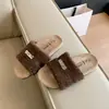 Pantuflas esponjosas estilo francés, nuevo modelo otoño/invierno 2026, modernas y a la moda, pantuflas caseras tipo mocasín de gamuza para damas, suaves y elegantes