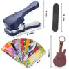 Ventas Directas de Fábrica Fabricante y Cortador de Púas de Guitarra, Perforadora de Púas de Guitarra, Kit para Hacer Púas de Guitarra