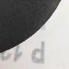 Suministro Directo Transfronterizo Global Disco de Lija de Felpa Negro de 8 Agujeros Hoja de Papel de Lija Hecha de Carburo de Silicio para Rectificado y Pulido de Metal