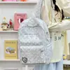 Mochila Transfronteriza 2026 con Estampado de Nueva Estrella para Estudiantes de Secundaria y Preparatoria, Mochila Ligera y de Gran Capacidad