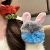 Scrunchie de Pelúcia Nick Fox Zootopia Nick Judy Prendedor de Cabelo Feminino Faixa de Cabelo Desenho Animado Corda de Cabelo Anel de Intestino Grosso Elástico