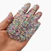 Lantejoulas Estrela de Cinco Pontas de 4mm, Coração de Resina, Estrela Vazada, Acessórios para Joias DIY Feitos à Mão, Materiais para Nail Art, Glitter