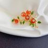Broche de estilo nuevo de moda nacional de caqui Ruyi para mujer, estilo coreano, ramillete de estilo chino de alta gama, broche retro a juego, accesorios para cheongsam.