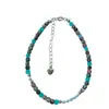 Fábrica de Origen Venta al por Mayor Nuevo Pulsera de Color Dunhuang Estilo Chino para Mujer Piedra Ojo de Tigre Amazonita Pulsera Dopamina Roja del Sur