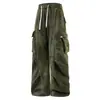 Código Europeu Transfronteiriço Marca da Moda Calça de Trabalho Camuflada Casual Calças Masculinas e Femininas Calças Retas Tie-dye Calças de Corrida Primavera e Outono Envio