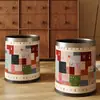 Cubo de Basura de Cuero Maillard 2025 Nuevo Hogar Sala de Estar Gran Capacidad Cubo Sanitario Dormitorio Cubo de Basura Avanzado de Lujo Ligero