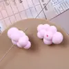 Nube Blanca Pura Rellena Cuentas Sueltas Cadena para Celular DIY Colgante Llavero Accesorios de Joyería Venta al por Mayor