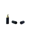 Botella de espuma PET negra esmerilada de 40 ml botella portátil de Mousse Limpiador de 60 ml botella secundaria de viaje botella de pasta de dientes para niños