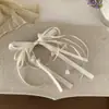 Pasador de Pelo con Lazo Dulce Estilo Coreano, Borla, Perla, Pinza de Pato Exquisita de Gama Alta, Accesorio de Cabello Moderno y Elegante