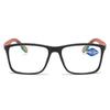 Gafas de presbicia con luz azul HD para mirar de lejos y de cerca, gafas de presbicia con luz dual, espejo deportivo TR para personas mayores