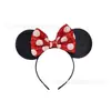 Europeu e Americano Novo Mickey Mouse Faixa de Cabeça Mickey Lantejoulas Minnie Borboleta Seção Acessórios de Cabelo Festa de Feriado Paraíso Infantil Acessórios de Cabelo