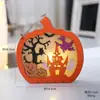 Casa Pequena Brilhante de Halloween Lanterna de Abóbora Decoração de Festa Enfeites Adereços Pendurados Adereços Transfronteiriços