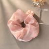 Lazo para el cabello retro de organza elegante extragrande, diadema sencilla de gasa de hadas francesa, banda elástica, accesorios para el cabello para mujer
