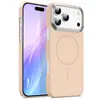 Funda para Teléfono Móvil Adecuada para Apple 18Promax con Acabado Mate Tipo Piel y Succión Magnética Funda Protectora para Iphone17 PC Duro 1615 Modelo Nuevo
