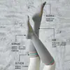 Atacado do Fabricante Novas Meias de Yoga Antiderrapantes de Cano Médio Quentes Comércio Exterior Ins Pilates Esportes Meias de Fitness de Cano Alto